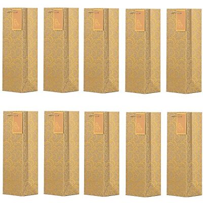 DonDon 10 Flaschentüten Geschenktüten für Weingeschenke wie Wein Prosecco und Champagner DonDon 10 Flaschentüten Geschenktüten für Weingeschenke wie Wein Prosecco und Champagner