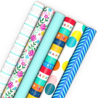 Hallmark Großpackung Geschenkpapier-Set Hallmark Großpackung Geschenkpapier-Set
