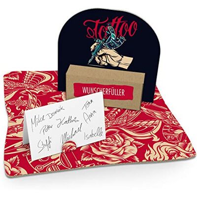 itenga Geldgeschenk I Motiv Tattoo I Geburtstag I Mitbringsel I Gutschein I Geschenkverpackung mit Bodenplatte, Geschenkkarte und Stickerbogen zum Basteln und Dekorieren itenga Geldgeschenk I Motiv Tattoo I Geburtstag I Mitbringsel I Gutschein I Geschenkverpackung mit Bodenplatte, Geschenkkarte und Stickerbogen zum Basteln und Dekorieren