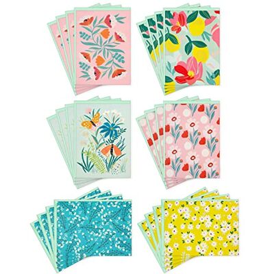 Hallmark Blanko-Karten-Sortiment, Vintage-Blumen (24 Karten mit Umschlägen) Hallmark Blanko-Karten-Sortiment, Vintage-Blumen (24 Karten mit Umschlägen)