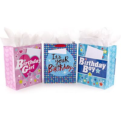Hallmark Große Geburtstagsgeschenktüte mit Seidenpapier (3 Stück) Monster Truck, Happy B-Day, Birthday Boy) (Pack of 3) Geburtstag Junge und Mädchen Hallmark Große Geburtstagsgeschenktüte mit Seidenpapier (3 Stück) Monster Truck, Happy B-Day, Birthday Boy) (Pack of 3) Geburtstag Junge und Mädchen