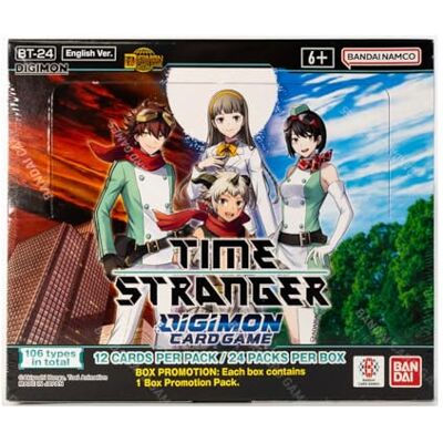 BANDAI Digimon: Time Stranger (BT24) Booster Box BANDAI Digimon: Time Stranger (BT24) Booster Box