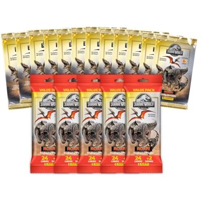 Panini Jurassic World Roar! Trading Card Game (Karten-Bundle) Panini Jurassic World Roar! Trading Card Game (Karten-Bundle)