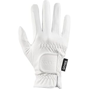 Uvex Sportstyle dehnbarer Reithandschuh für Damen und Herren exzellenter Grip & strapazierfähig touchscreenfähig Weiß 7.5 Uvex Sportstyle dehnbarer Reithandschuh für Damen und Herren exzellenter Grip & strapazierfähig touchscreenfähig Weiß 7.5
