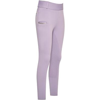Imperial Riding Reitlegging IRH Comfi Sparks, Damen-Reitlegging mit Silikon-Vollbesatz, 4-Wege-Stretch, hohem Bund und Handytasche, Blauregen, 42 Imperial Riding Reitlegging IRH Comfi Sparks, Damen-Reitlegging mit Silikon-Vollbesatz, 4-Wege-Stretch, hohem Bund und Handytasche, Blauregen, 42