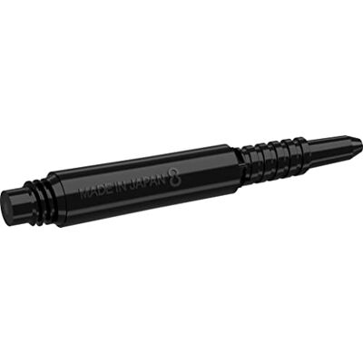 Target Darts Target 8 Flights Dart Shaft Schäfte Regular Längen (Short 19mm, Schwarz) Target Darts Target 8 Flights Dart Shaft Schäfte Regular Längen (Short 19mm, Schwarz)