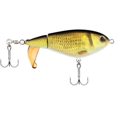 Berkley Choppo Topwater-Köder Einfach zu verwendender Propeller-Köder für Raubfische Erzeugt maximale Oberflächenbewegung und Geräusche Langlebiger, gewölbter Schwanz 7,5 cm 14 g Gold Berkley Choppo Topwater-Köder Einfach zu verwendender Propeller-Köder für Raubfische Erzeugt maximale Oberflächenbewegung und Geräusche Langlebiger, gewölbter Schwanz 7,5 cm 14 g Gold