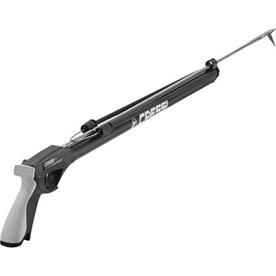 CRESSI Unisex-Adult Apache Rubber Gun 90 cm Unterwasserfischen-Gewehr, Schwarz/Weiß CRESSI Unisex-Adult Apache Rubber Gun 90 cm Unterwasserfischen-Gewehr, Schwarz/Weiß