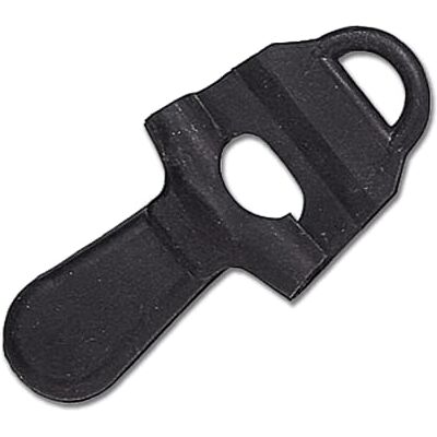 WALDHAUSEN Gummizungenlöffel, schwarz WALDHAUSEN Gummizungenlöffel, schwarz