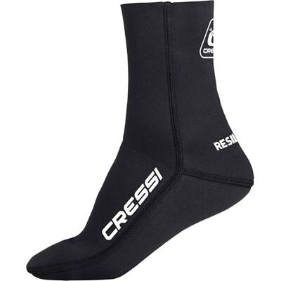 CRESSI Neoprensocken Resilient 3mm Thermoisolierende Schwimmsocken Doppelgewebige Wattsocken Elastische Strandsocken S 5mm CRESSI Neoprensocken Resilient 3mm Thermoisolierende Schwimmsocken Doppelgewebige Wattsocken Elastische Strandsocken S 5mm