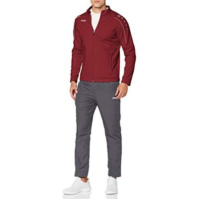 JAKO Herren Präsentationsanzug Classico, Maroon, M JAKO Herren Präsentationsanzug Classico, Maroon, M