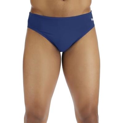 TYR Men's Durafast Elite Solid Racer Swim Suit (Navy, 26) TYR Men's Durafast Elite Solid Racer Swim Suit (Navy, 26)
