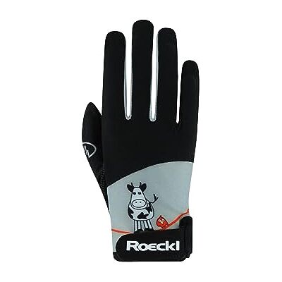 Roeckl Sports Reithandschuh Kansas, Kids Sommer Handschuh, Schwarz 5 Roeckl Sports Reithandschuh Kansas, Kids Sommer Handschuh, Schwarz 5