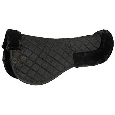 Rhinegold Baumwolle Reitsattel Pad Luxus Reitsport Baumwolle Pad Sattel mit Kunstfell, Besäumten Kanten & Gurt Ersatzriemen Pferdeausrüstung Numnahs für Pferde & Ponys Rhinegold Baumwolle Reitsattel Pad Luxus Reitsport Baumwolle Pad Sattel mit Kunstfell, Besäumten Kanten & Gurt Ersatzriemen Pferdeausrüstung Numnahs für Pferde & Ponys