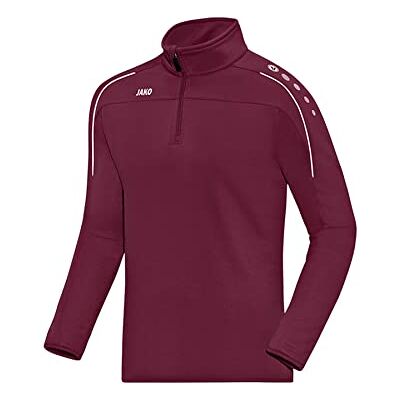 JAKO Kinder Ziptop Classico, Maroon, 164 JAKO Kinder Ziptop Classico, Maroon, 164