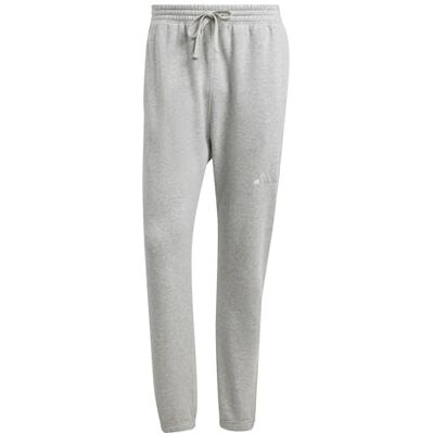Adidas Men's All SZN Fleece Regular Tapered Pant, medium Grey Heather, XS Adidas Men's All SZN Fleece Regular Tapered Pant, medium Grey Heather, XS