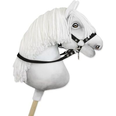Super Zügel für Hobbypferd. Im Set ist kein Pferd enthalten. Schwarz. Super Zügel für Hobbypferd. Im Set ist kein Pferd enthalten. Schwarz.