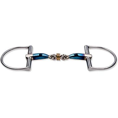 Trust Sweet Iron-dee-Brass ring-16mm D-Gebisse 13,5 cm Trust Sweet Iron-dee-Brass ring-16mm D-Gebisse 13,5 cm