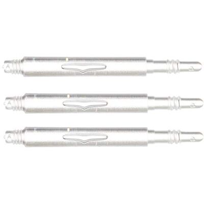 Target Darts 8 Flight Dart Shaft Schäfte Regular Spin Shaft Längen (Medium 33mm, Klar) Target Darts 8 Flight Dart Shaft Schäfte Regular Spin Shaft Längen (Medium 33mm, Klar)
