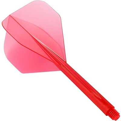 Condor Dart Flights Zero Stress Standard Nr. 2 Transparentes Rot lang Condor Dart Flights Zero Stress Standard Nr. 2 Transparentes Rot lang
