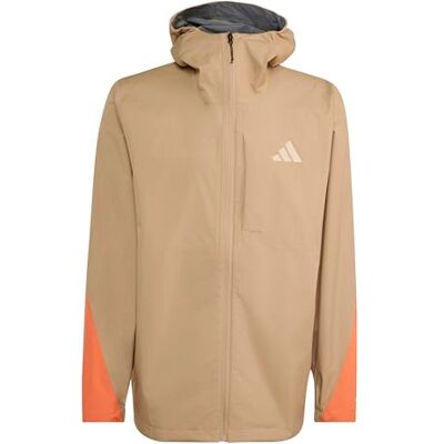 Adidas Herren Terrex Multi 2.5 Layer Climaproof Rain Coat, cardboard/semi impact orange, XL Adidas Herren Terrex Multi 2.5 Layer Climaproof Rain Coat, cardboard/semi impact orange, XL