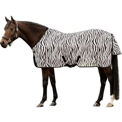 WALDHAUSEN Fliegendecke Zebra mit Kreuzgurten, 105 cm WALDHAUSEN Fliegendecke Zebra mit Kreuzgurten, 105 cm