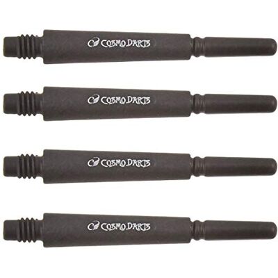 COSMO DARTS Fit Shaft Carbon Normal Spinning Dart Shafts 4 Pack COSMO DARTS Fit Shaft Carbon Normal Spinning Dart Shafts 4 Pack