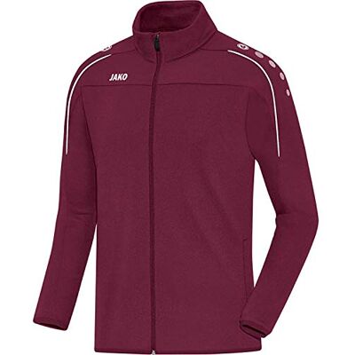 JAKO Kinder Freizeitjacke Classico, Maroon, 164 JAKO Kinder Freizeitjacke Classico, Maroon, 164