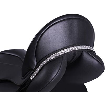 QHP Sattelschmuck Sharina Einzigartiges Design Schweißabweisend Einfache Befestigung Pflegeleicht (Full, Typ 8) QHP Sattelschmuck Sharina Einzigartiges Design Schweißabweisend Einfache Befestigung Pflegeleicht (Full, Typ 8)