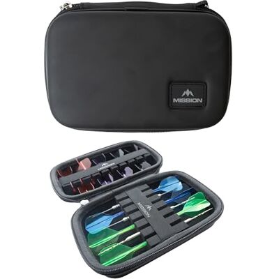 Mission Force 90 Eva Case Schwarz Starker Schutz Darttasche/Aufbewahrungsetui Mission Force 90 Eva Case Schwarz Starker Schutz Darttasche/Aufbewahrungsetui