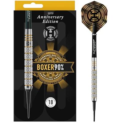 Harrows Assassin Tungsten Pro Darts Steeldarts-Set mit Tragetasche 18–40 g, alle Gewichte Inklusive Alamo-Schäfte, 100-Mikron-Prime-Flights und Reiseetui Harrows Assassin Tungsten Pro Darts Steeldarts-Set mit Tragetasche 18–40 g, alle Gewichte Inklusive Alamo-Schäfte, 100-Mikron-Prime-Flights und Reiseetui