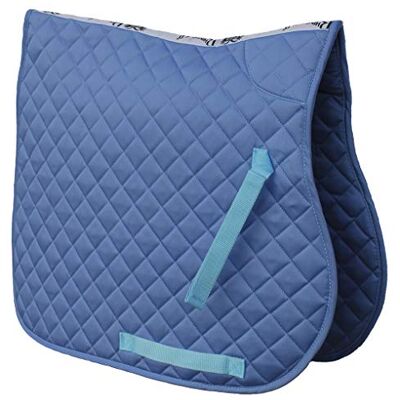 Rhinegold Schabracke, gesteppt, Baumwolle, Pony, Himmelblau Rhinegold Schabracke, gesteppt, Baumwolle, Pony, Himmelblau