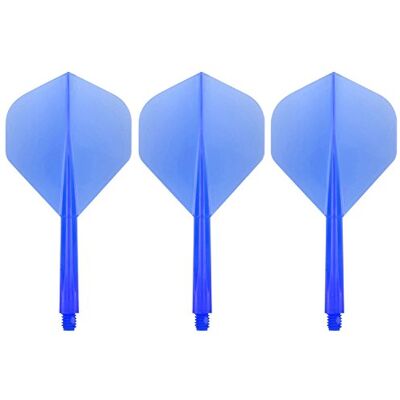 Condor Zero Stress Flight System Standard Clear Blue Dart Flights Medium Condor Zero Stress Flight System Standard Clear Blue Dart Flights Medium