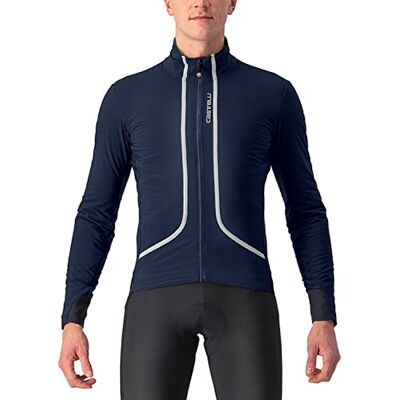 CASTELLI 4522508 FLIGHT JACKET AIR Jacket Men's SAVILE BLUE/SILVER GRAY-STEEL BLUE M CASTELLI 4522508 FLIGHT JACKET AIR Jacket Men's SAVILE BLUE/SILVER GRAY-STEEL BLUE M