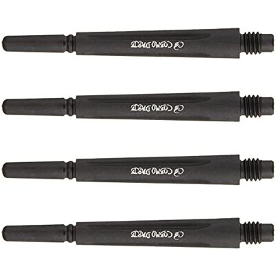 COSMO DARTS Fit Shaft Carbon Normal Spinning Dart Shafts 4 Pack COSMO DARTS Fit Shaft Carbon Normal Spinning Dart Shafts 4 Pack