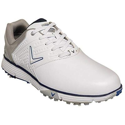 Callaway Herren Chev Mulligan S Waterproof Lightweights, White Navy, 45 EU Callaway Herren Chev Mulligan S Waterproof Lightweights, White Navy, 45 EU