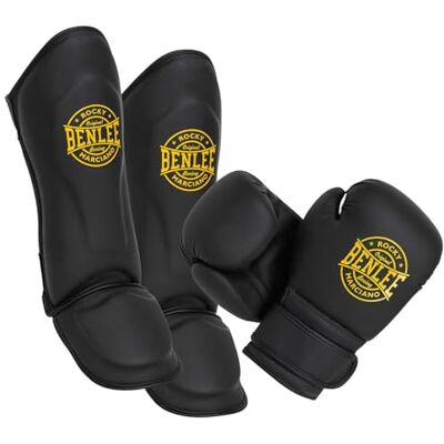 BENLEE Thai-Box Set Junior CHAKAR Set JUNIOR 08 oz, Black BENLEE Thai-Box Set Junior CHAKAR Set JUNIOR 08 oz, Black