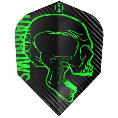 Harrows Rage Green NO6 Dart Flights Harrows Rage Green NO6 Dart Flights