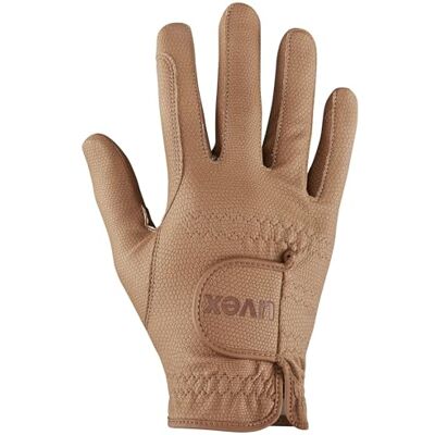 Uvex Sportstyle dehnbarer Reithandschuh für Damen und Herren exzellenter Grip & strapazierfähig touchscreenfähig Caramel 5.5 Uvex Sportstyle dehnbarer Reithandschuh für Damen und Herren exzellenter Grip & strapazierfähig touchscreenfähig Caramel 5.5