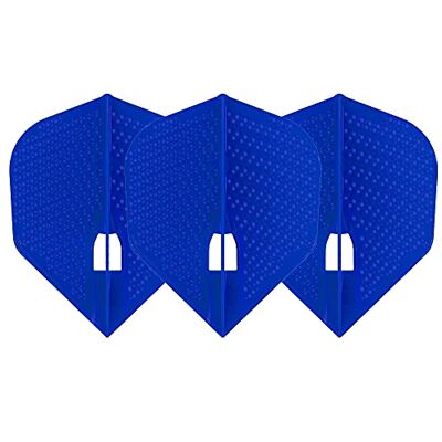 L-style PerfectDarts 1 Set L Style Champagne Dart Flights Shape DIMPLE BLAU L-style PerfectDarts 1 Set L Style Champagne Dart Flights Shape DIMPLE BLAU