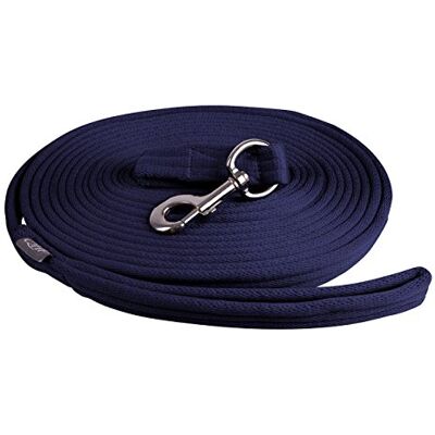 QHP Longierleine Longe – Extra weicher Komfort – 8 m mit praktischer Tasche und großer Schlaufe QHP Longierleine Longe – Extra weicher Komfort – 8 m mit praktischer Tasche und großer Schlaufe