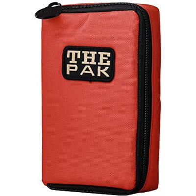 Karella Darttasche The PAK original, Platz für 3 Dartsets, handlich und geräumig, Perfekter Schutz, Dartcase, Tasche für Darts, Verschiedene Ausführungen (rot) Karella Darttasche The PAK original, Platz für 3 Dartsets, handlich und geräumig, Perfekter Schutz, Dartcase, Tasche für Darts, Verschiedene Ausführungen (rot)