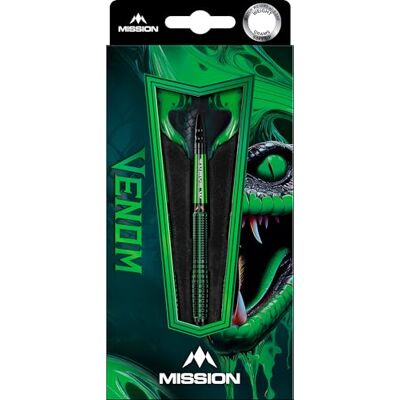 Mission Venom 90% Tungsten Soft Tip Darts. Mission Venom 90% Tungsten Soft Tip Darts.