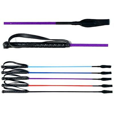JA Horse JA0038 Springgerte Handgelenkschlaufe Lederoberteil, Lila, 70 cm Klassische Springgerte mit edlem Lederoberteil, rutschfestem Gummigriff & Schlaufe für optimalen Halt JA Horse JA0038 Springgerte Handgelenkschlaufe Lederoberteil, Lila, 70 cm Klassische Springgerte mit edlem Lederoberteil, rutschfestem Gummigriff & Schlaufe für optimalen Halt