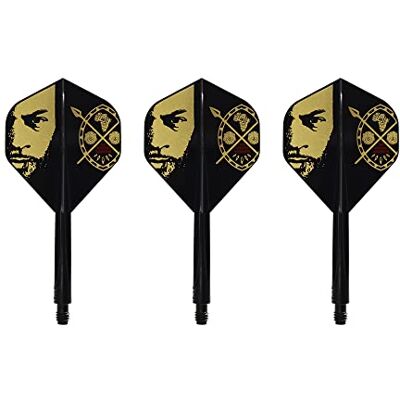 Condor Axe Devon Petersen African Warrior Inspiration 3 Black Dart Flights Short Condor Axe Devon Petersen African Warrior Inspiration 3 Black Dart Flights Short