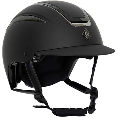 Imperial Riding Reithelm IRH Olania Deluxe Big Visor, Reithelm mit kleinem Visier, Schwarz, M Imperial Riding Reithelm IRH Olania Deluxe Big Visor, Reithelm mit kleinem Visier, Schwarz, M