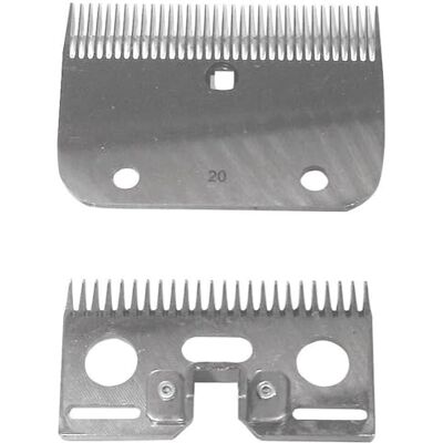 Kerbl Ersatzmesser Nr. 20 oben 24 Z./ unten 35 Z. Kerbl Ersatzmesser Nr. 20 oben 24 Z./ unten 35 Z.