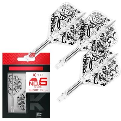 Target Darts Target Japan Diamond K Flex Dart Flights and Shaft System, No.6 3er-Pack Kflex All In One Flight, Player Edition Kosuzu Iwao Dartzubehör K-Flex Dartschaft Short/Intermediate/Medium Target Darts Target Japan Diamond K Flex Dart Flights and Shaft System, No.6 3er-Pack Kflex All In One Flight, Player Edition Kosuzu Iwao Dartzubehör K-Flex Dartschaft Short/Intermediate/Medium