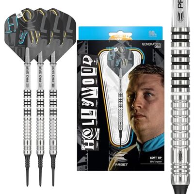 Target Darts Chris Dobey G1 19G 90% Wolfram Soft Tip Dart Satz Target Darts Chris Dobey G1 19G 90% Wolfram Soft Tip Dart Satz