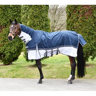 Rhinegold Equestrian Rhinegold Sierra Topline Fliegendecke, Größe 6/0, Marineblau Rhinegold Equestrian Rhinegold Sierra Topline Fliegendecke, Größe 6/0, Marineblau